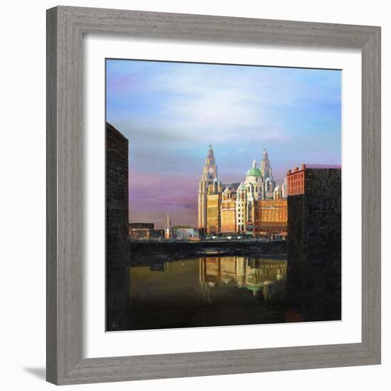 Albert Dock, Liverpool, 2008-Trevor Neal-Framed Giclee Print