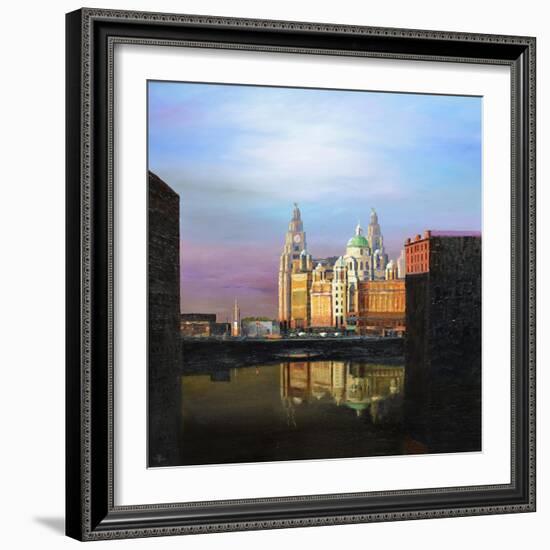 Albert Dock, Liverpool, 2008-Trevor Neal-Framed Giclee Print