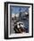 Albert Dock, with View of the Three Graces Behind, Liverpool, Merseyside-Ethel Davies-Framed Photographic Print