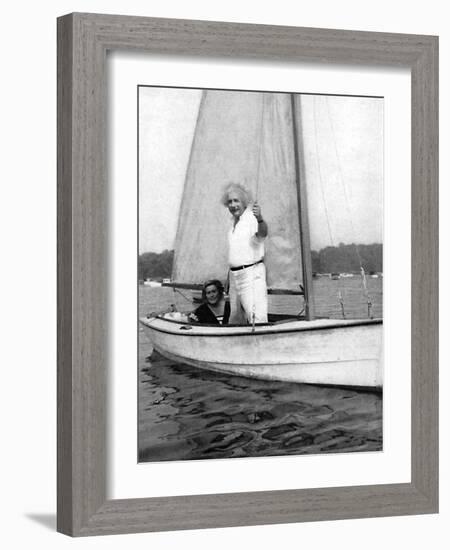 Albert Einstein (1879-195), German-Swiss Mathematician and Theoretical Physicist, C1930S-null-Framed Giclee Print