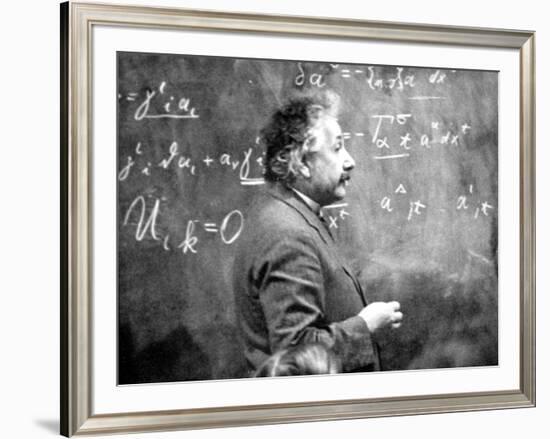 Albert Einstein (1879-1955) Swiss Physicist (German Born) C. 1930-null-Framed Photo