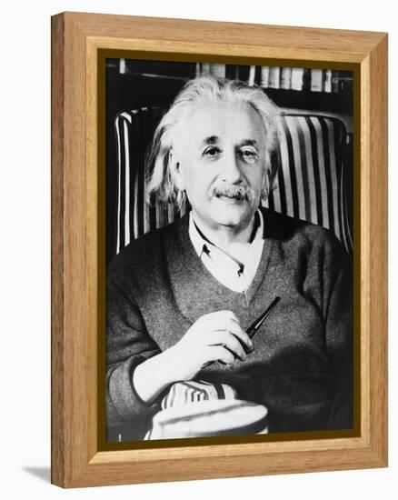 Albert Einstein, 1930s-null-Framed Stretched Canvas