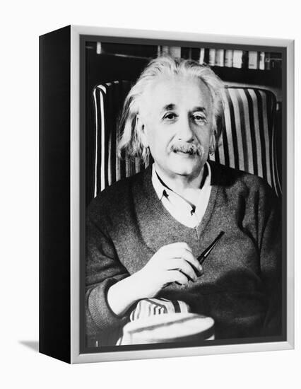 Albert Einstein, 1930s-null-Framed Stretched Canvas