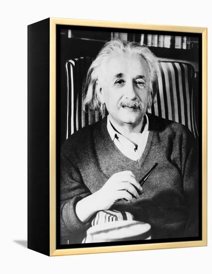 Albert Einstein, 1930s-null-Framed Stretched Canvas