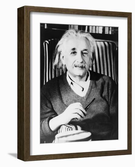 Albert Einstein, 1930s-null-Framed Art Print