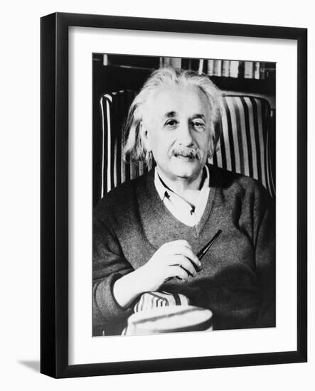 Albert Einstein, 1930s-null-Framed Art Print