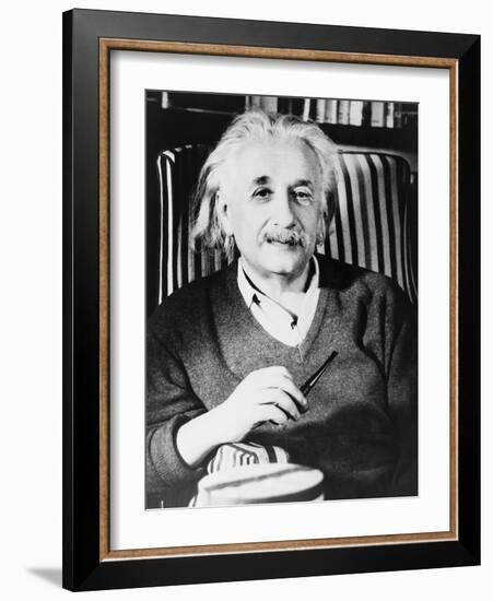 Albert Einstein, 1930s-null-Framed Art Print