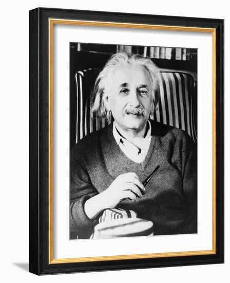 Albert Einstein, 1930s-null-Framed Art Print