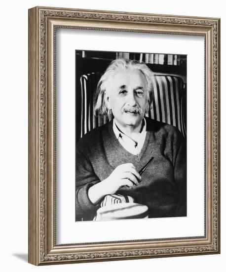 Albert Einstein, 1930s-null-Framed Premium Giclee Print