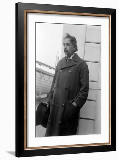 Albert Einstein, German-American Physicist-Science Source-Framed Giclee Print