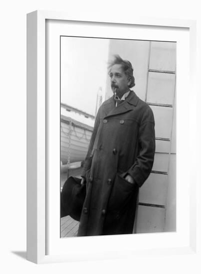 Albert Einstein, German-American Physicist-Science Source-Framed Giclee Print