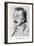 Albert Einstein German Born Physicist in 1920-null-Framed Premium Giclee Print