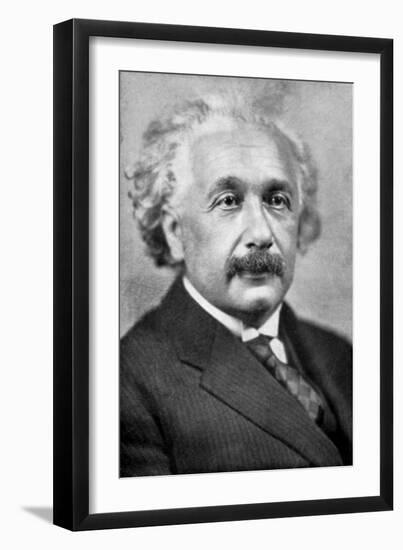 Albert Einstein, German-Swiss Mathematician and Theoretical Physicist, C1930S-null-Framed Giclee Print