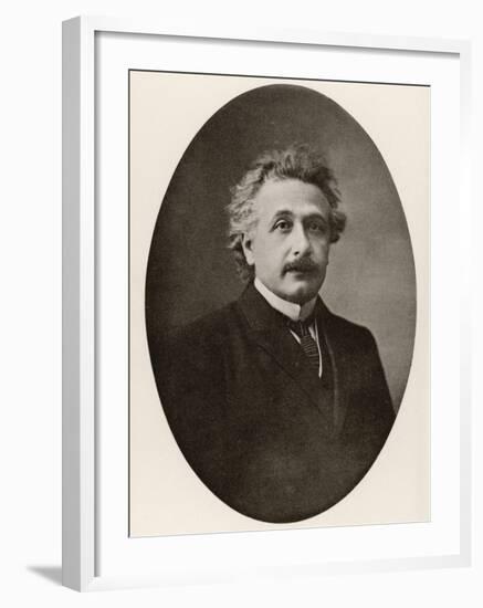 Albert Einstein in 1922-null-Framed Photographic Print