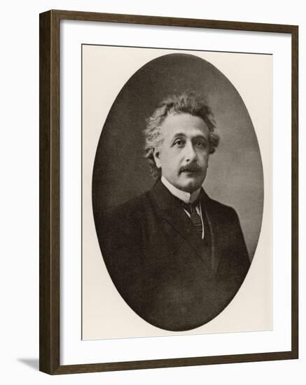 Albert Einstein in 1922-null-Framed Photographic Print