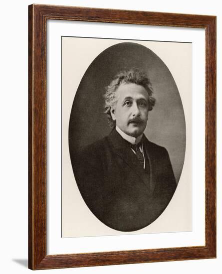 Albert Einstein in 1922-null-Framed Photographic Print