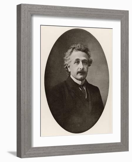 Albert Einstein in 1922-null-Framed Photographic Print