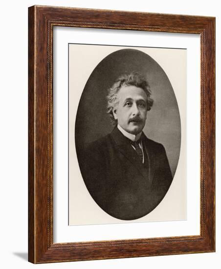 Albert Einstein in 1922-null-Framed Photographic Print