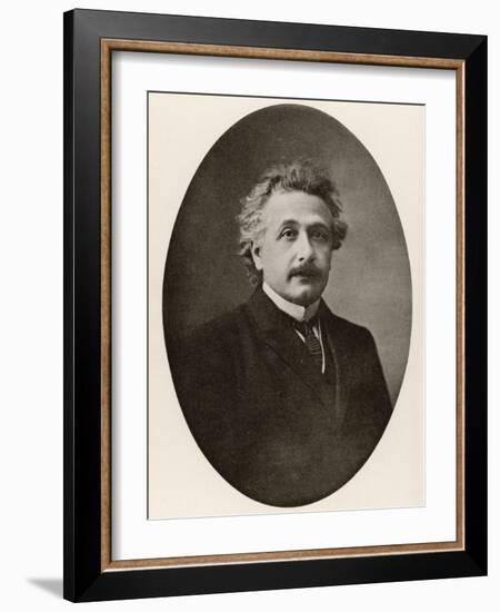 Albert Einstein in 1922-null-Framed Photographic Print