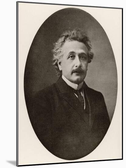 Albert Einstein in 1922-null-Mounted Photographic Print