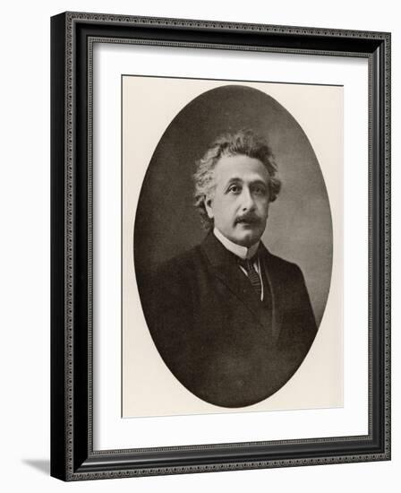 Albert Einstein in 1922-null-Framed Photographic Print