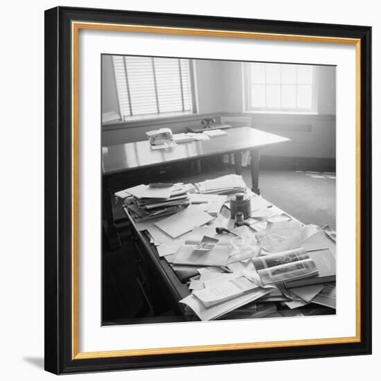 Albert Einstein's Office-Ralph Morse-Framed Photographic Print