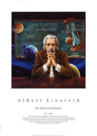 albert einstein art print by william meijer art com