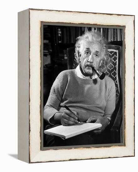 Albert Einstein-null-Framed Premier Image Canvas