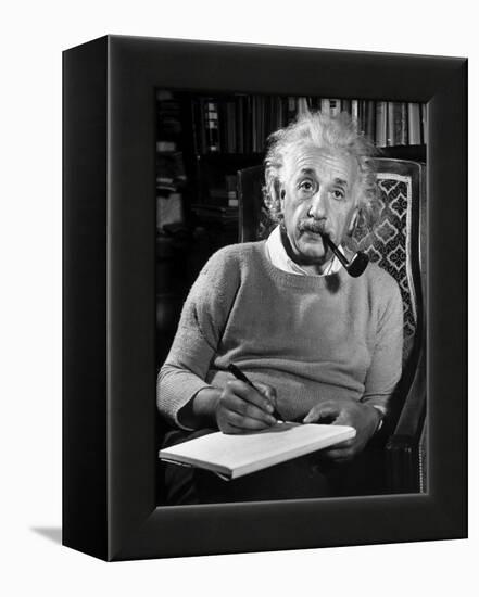 Albert Einstein-null-Framed Premier Image Canvas