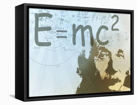 Albert Einstein-Mehau Kulyk-Framed Premier Image Canvas