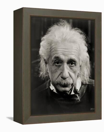 Albert Einstein-null-Framed Premier Image Canvas