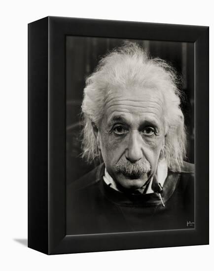 Albert Einstein-null-Framed Premier Image Canvas