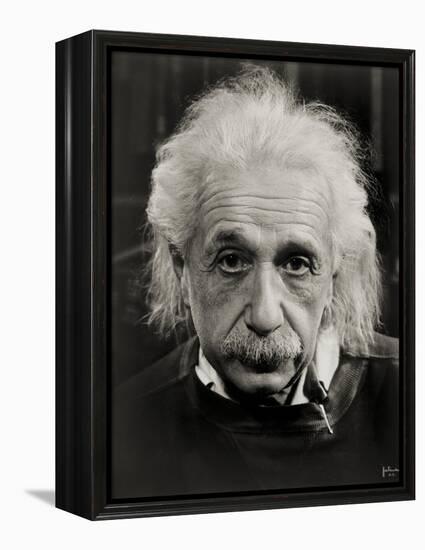 Albert Einstein-null-Framed Premier Image Canvas