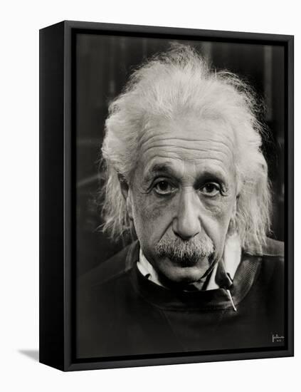 Albert Einstein-null-Framed Premier Image Canvas