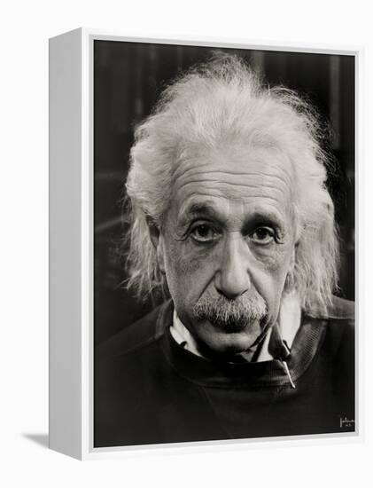 Albert Einstein-null-Framed Premier Image Canvas