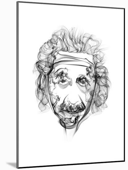 Albert Einstein-Octavian Mielu-Mounted Art Print