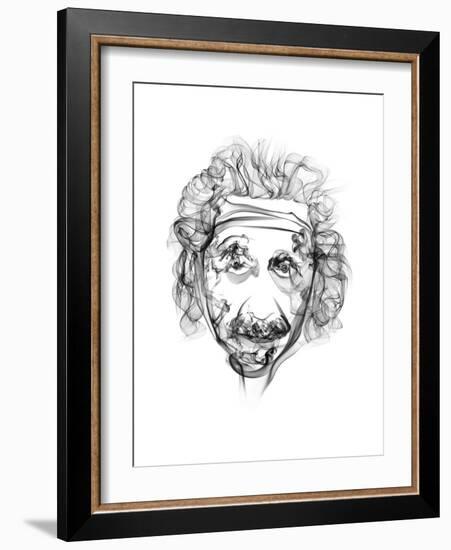 Albert Einstein-Octavian Mielu-Framed Premium Giclee Print