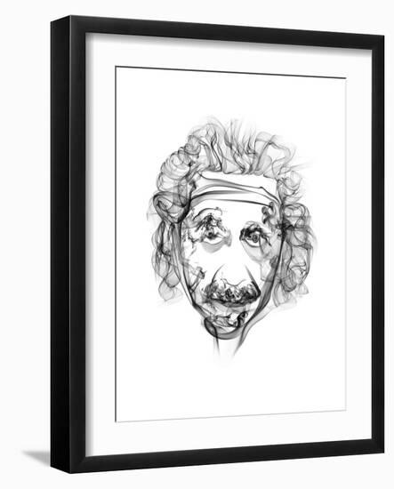 Albert Einstein-Octavian Mielu-Framed Premium Giclee Print