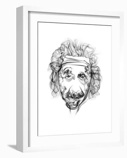 Albert Einstein-Octavian Mielu-Framed Premium Giclee Print