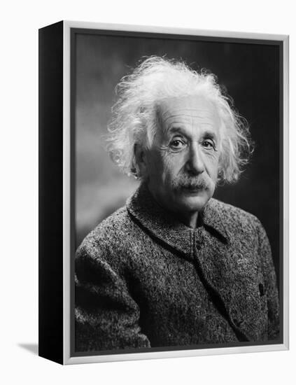 Albert Einstein-null-Framed Stretched Canvas