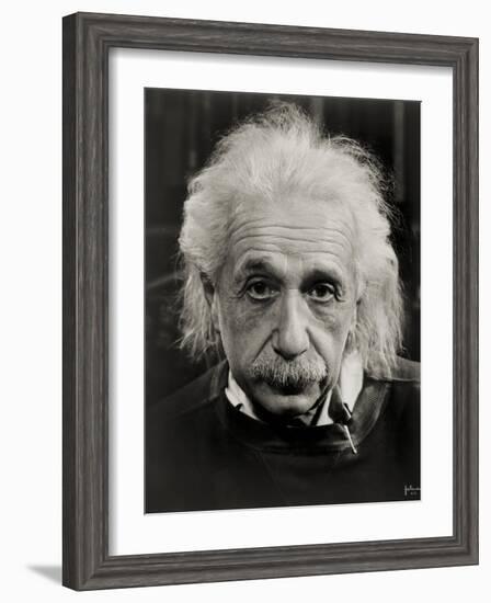 Albert Einstein-null-Framed Photographic Print