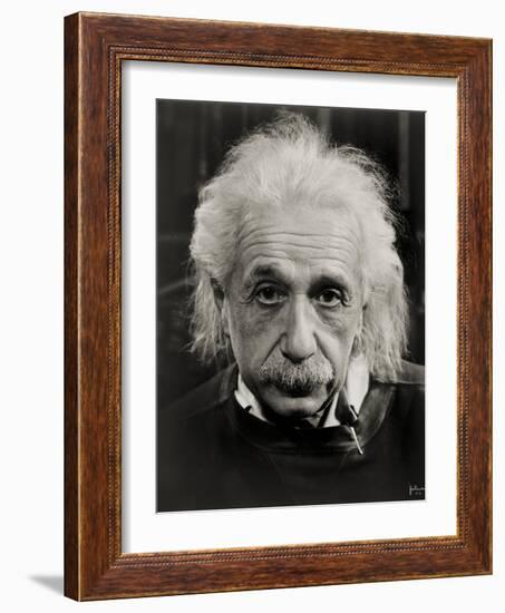 Albert Einstein-null-Framed Photographic Print