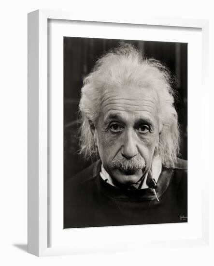 Albert Einstein-null-Framed Photographic Print