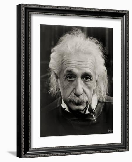 Albert Einstein-null-Framed Photographic Print