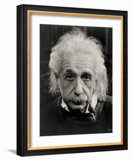 Albert Einstein--Framed Photographic Print