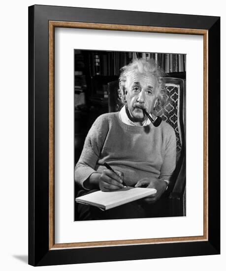 Albert Einstein-null-Framed Photographic Print