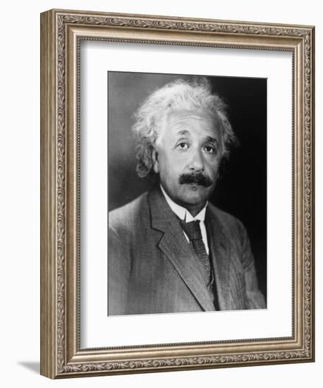 Albert Einstein-null-Framed Premium Giclee Print