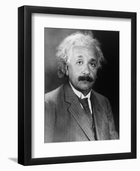 Albert Einstein-null-Framed Premium Giclee Print