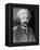 Albert Einstein-null-Framed Stretched Canvas