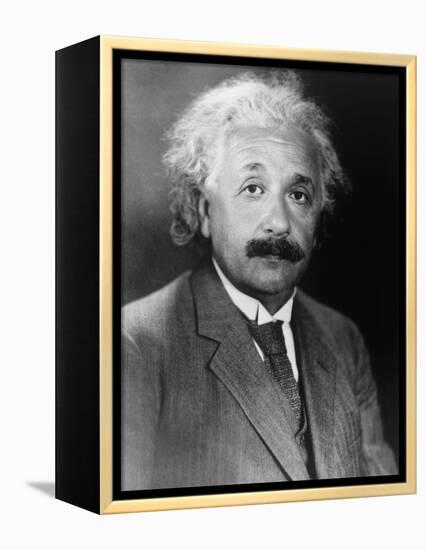 Albert Einstein-null-Framed Stretched Canvas